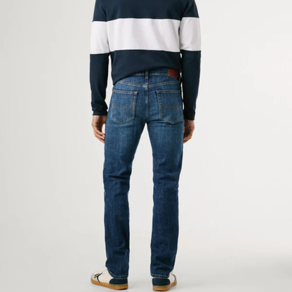pepejeans slim fit mid-rise jeans - hatch