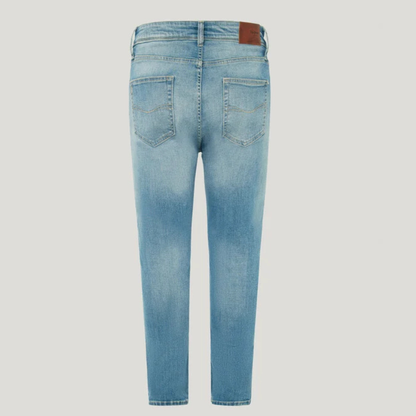 pepejeans skinny fit mid-rise jeans - finsbury