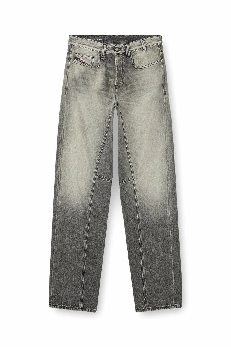 Diesel Relaxed Jeans 2001 D-Macro Gray - Jack N Jeans