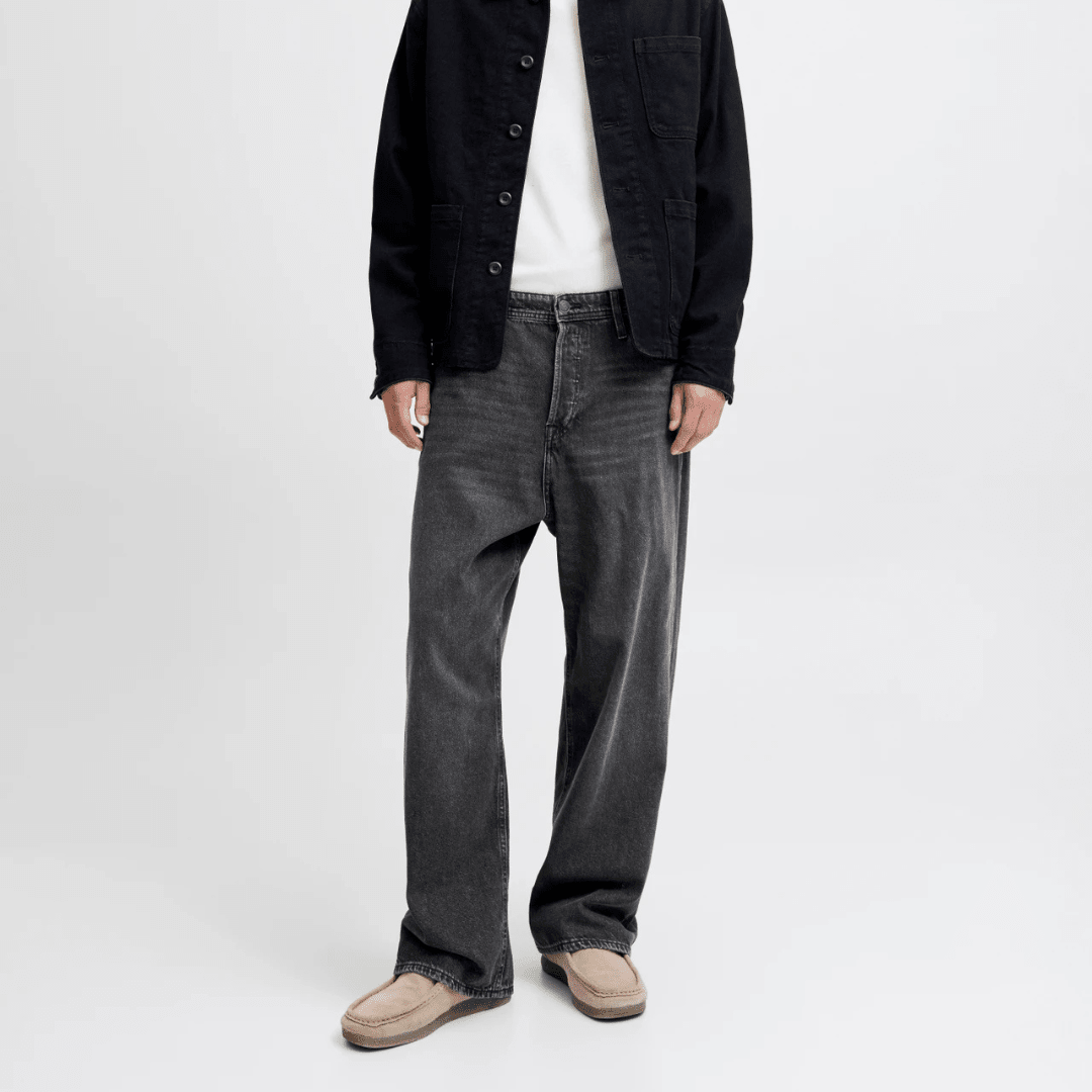 jackjones JJIRON JJORIGINAL SQ 969 Extra baggy fit jeans - Jack N Jeans