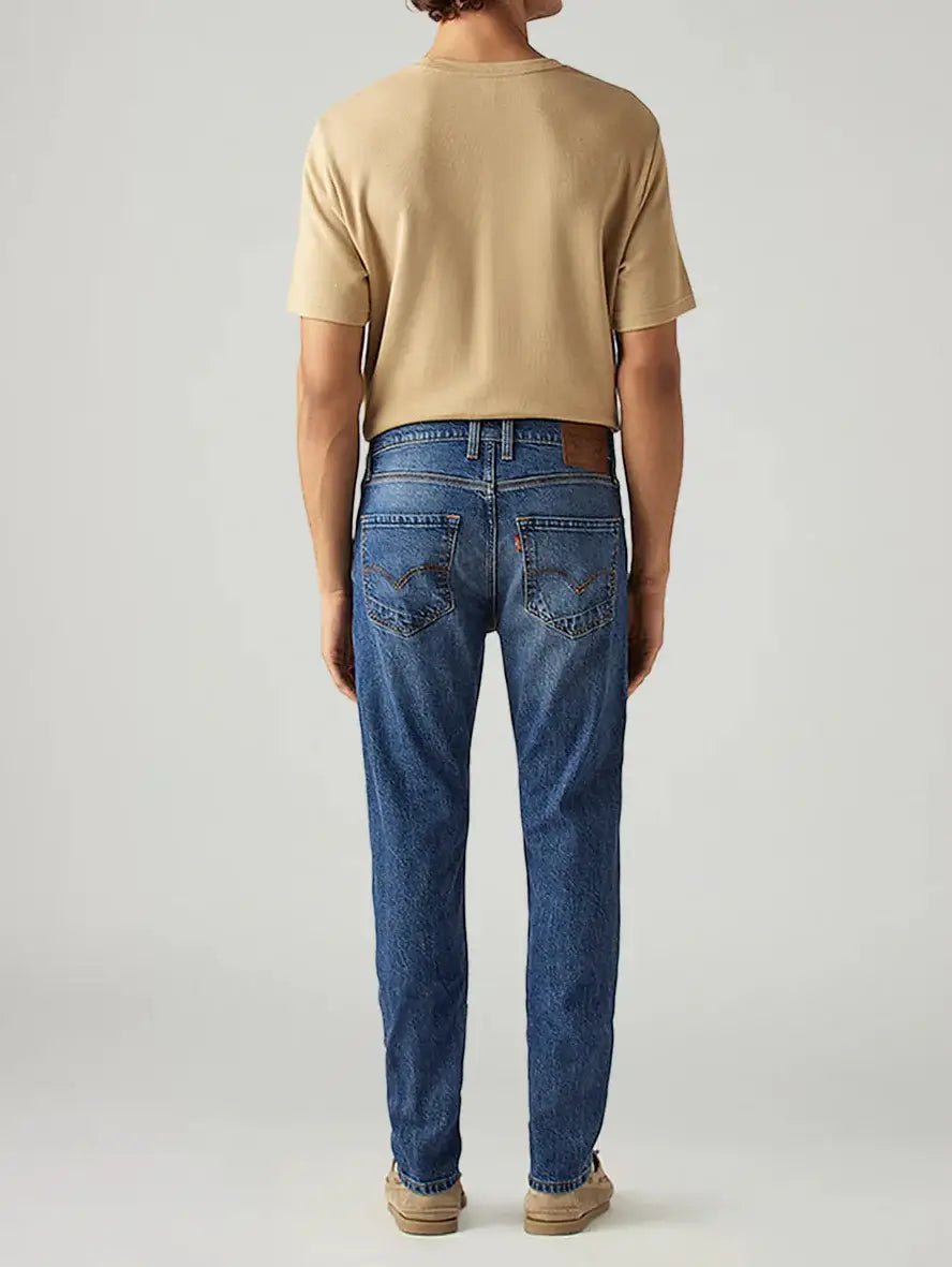 Levi's 513 Blue Slim Straight Fit Mid Rise Jeans - Jack N Jeans
