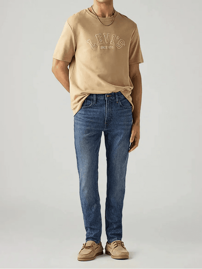 Levi's 513 Blue Slim Straight Fit Mid Rise Jeans - Jack N Jeans