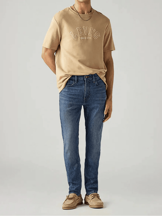 Levi's 513 Blue Slim Straight Fit Mid Rise Jeans - Jack N Jeans