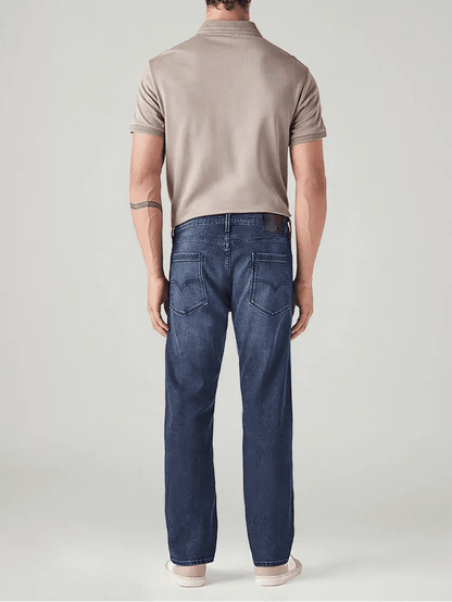 Levi's 513 Blue Slim Straight Fit Mid Rise RedLoop Jeans - Jack N Jeans