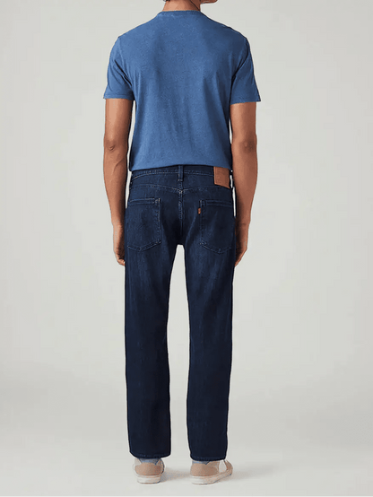 Levi's 513 Dark Blue Slim Straight Fit Mid Rise Jeans - Jack N Jeans