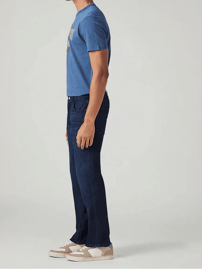 Levi's 513 Dark Blue Slim Straight Fit Mid Rise Jeans - Jack N Jeans