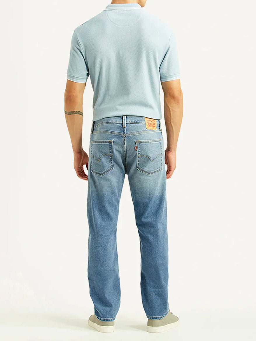 Levi's 513 Light Blue Slim Straight Fit Mid Rise Jeans - Jack N Jeans