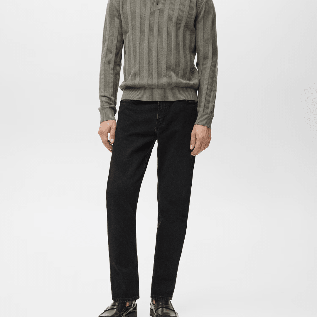 mango Ben cropped tapered-fit jeans - Jack N Jeans