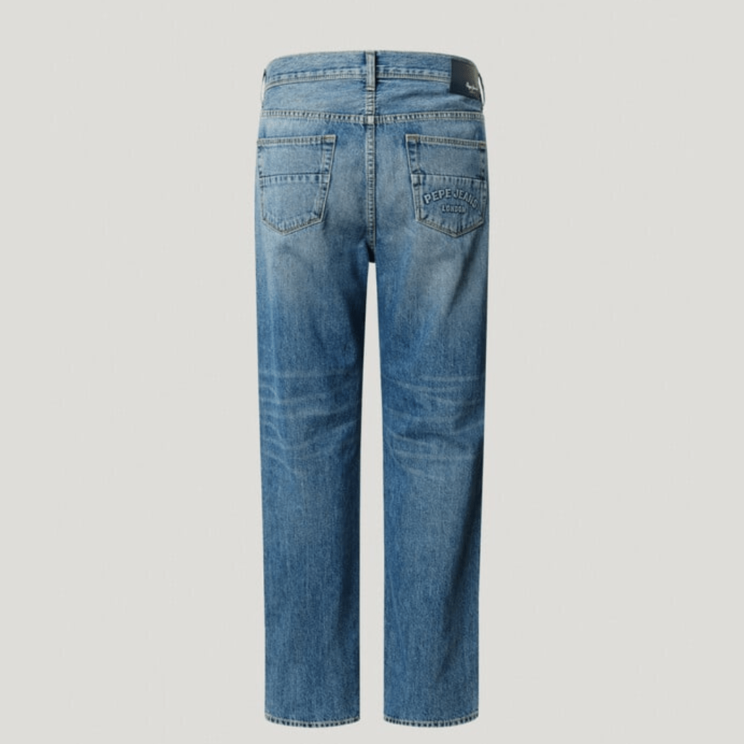 pepejeans relaxed fit mid-rise jeans - brighton - Jack N Jeans