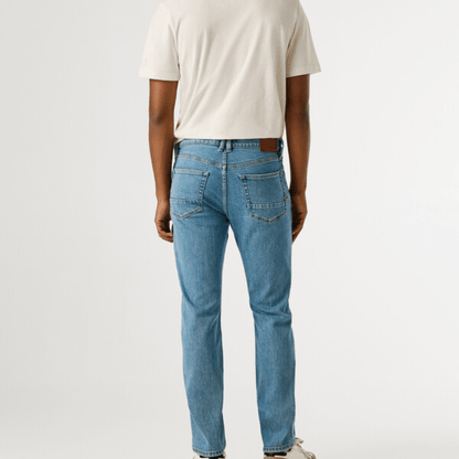 pepejeans slim fit mid-rise jeans - hatch - Jack N Jeans