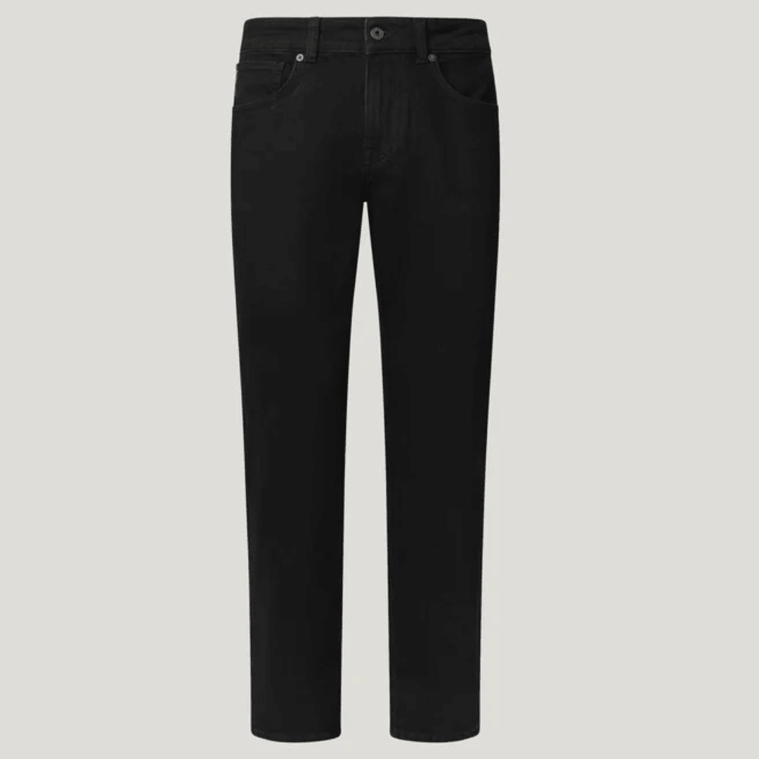 pepejeans straight fit mid-rise jeans - cash - Jack N Jeans