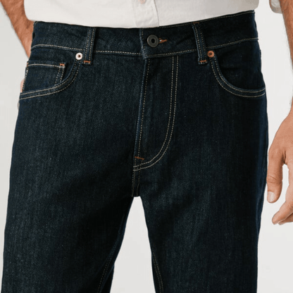 pepejeans taper fit mid-rise jeans - stanley - Jack N Jeans