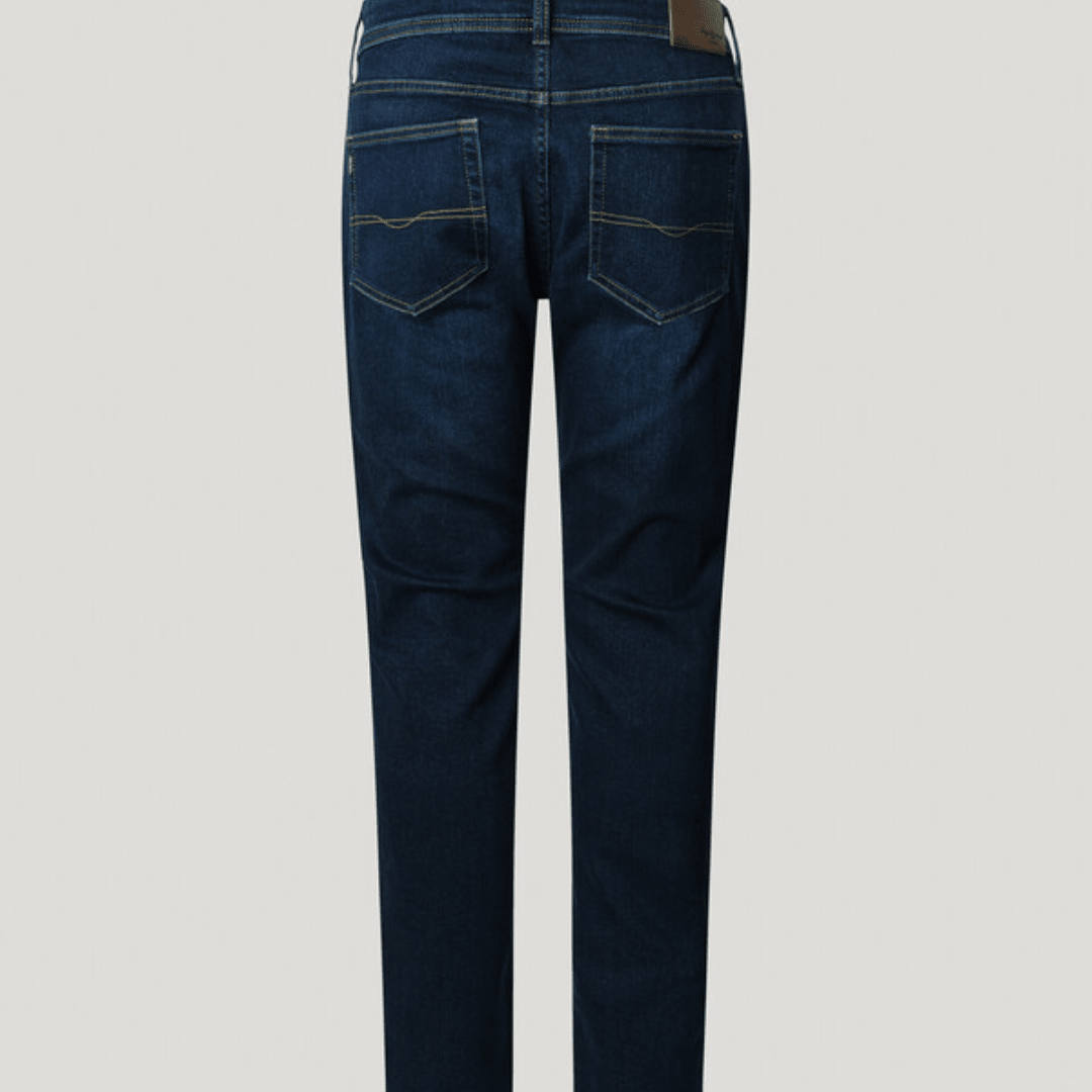 pepejeans taper fit mid-rise jeans - stanley - Jack N Jeans