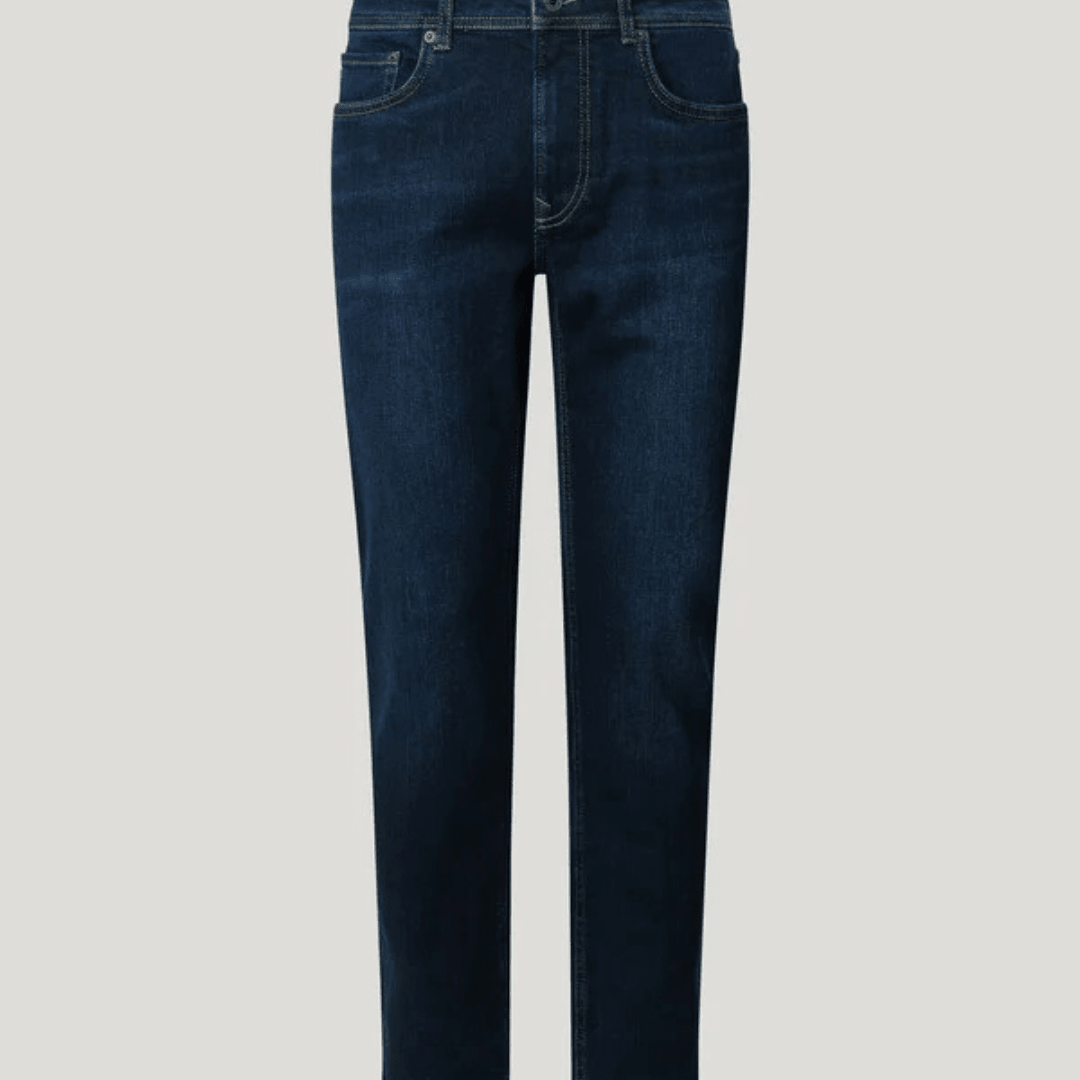 pepejeans taper fit mid-rise jeans - stanley - Jack N Jeans
